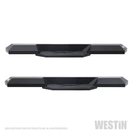 Westin Automotive 18-C WRANGLER JL 2DR HDX XTREME NERF STEP BARS TEXTURED BLACK 56-24055